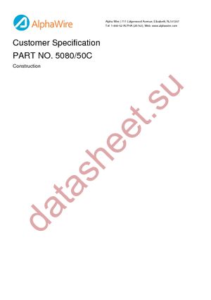5080/50C SL001 datasheet  